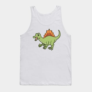 Kawaii Spinosaurus Tank Top